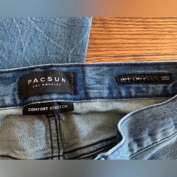 Pacsun jeans, comfort stretch skinny cropped - Picture 8 of 8